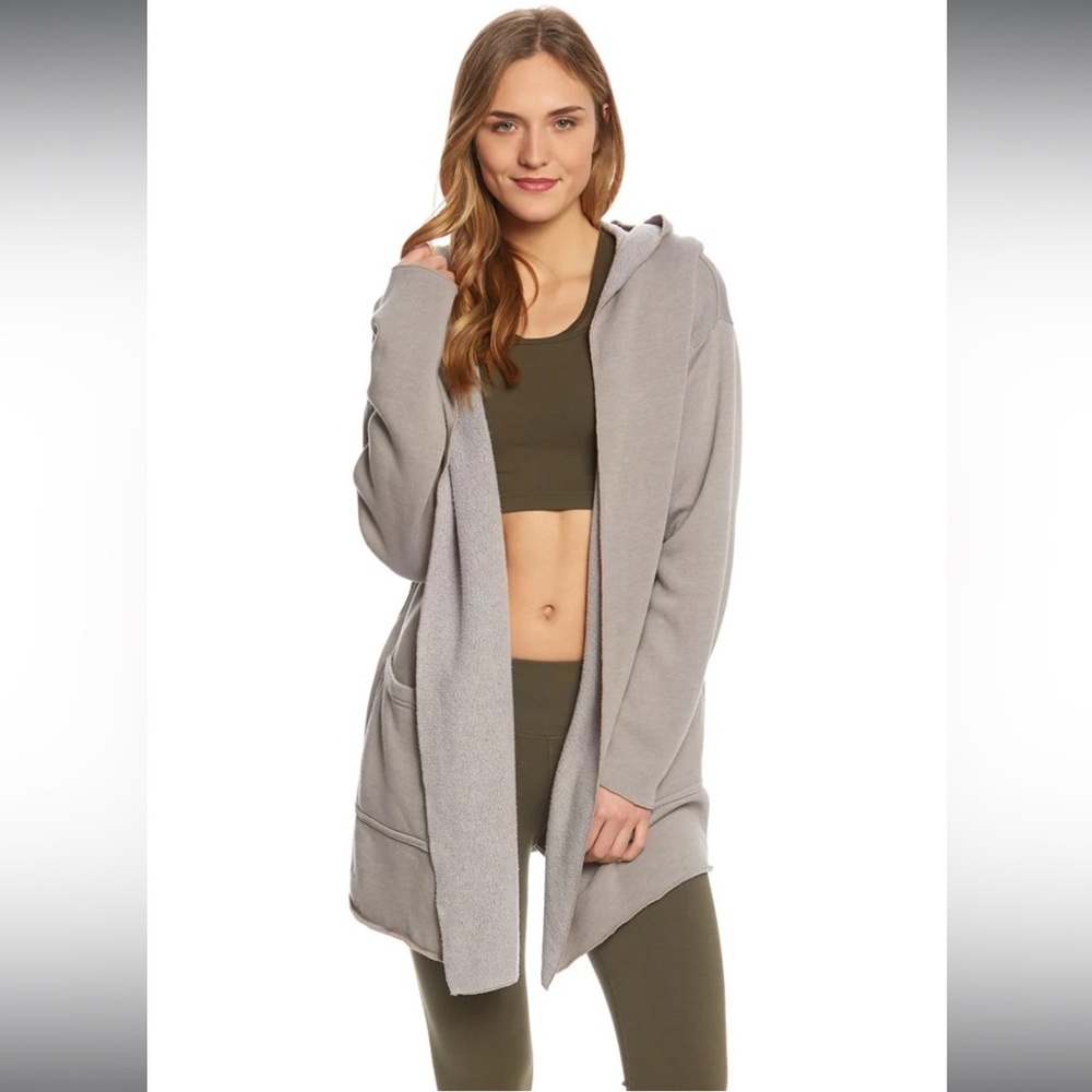 Hard Tail Small Comfy Slouchy Wrap Jacket